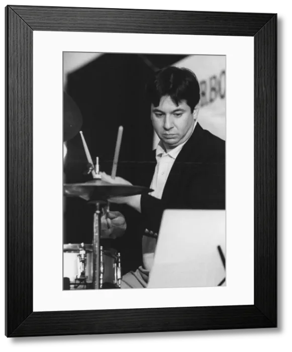 Framed Print : Joe Ascione, The March of Jazz, Clearwater Beach, Florida, 1997. Creator: Brian Foskett Framed Print : Joe Ascione, The March of Jazz, Clearwater Beach, Florida, 1997. Creator: Brian Foskett