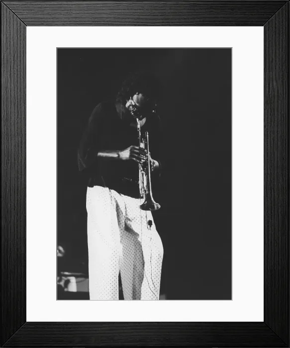 Framed Print : Miles Davis, Last Performance at North Sea Jazz Festival, Netherlands, 1991. Creator: Brian Foskett Framed Print : Miles Davis, Last Performance at North Sea Jazz Festival, Netherlands, 1991. Creator: Brian Foskett