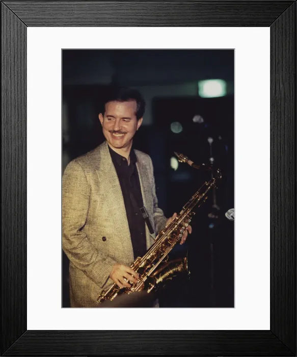 Framed Print : Scott Hamilton, Old Dot Jazz House, Cambridge, August 1991. Creator: Brian Foskett Framed Print : Scott Hamilton, Old Dot Jazz House, Cambridge, August 1991. Creator: Brian Foskett
