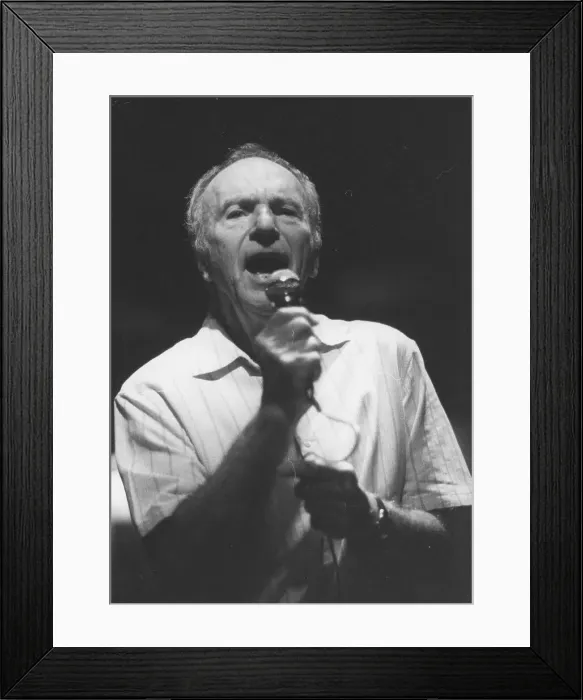 Framed Print : Dennis Lotis, c2000. Creator: Brian Foskett Framed Print : Dennis Lotis, c2000. Creator: Brian Foskett