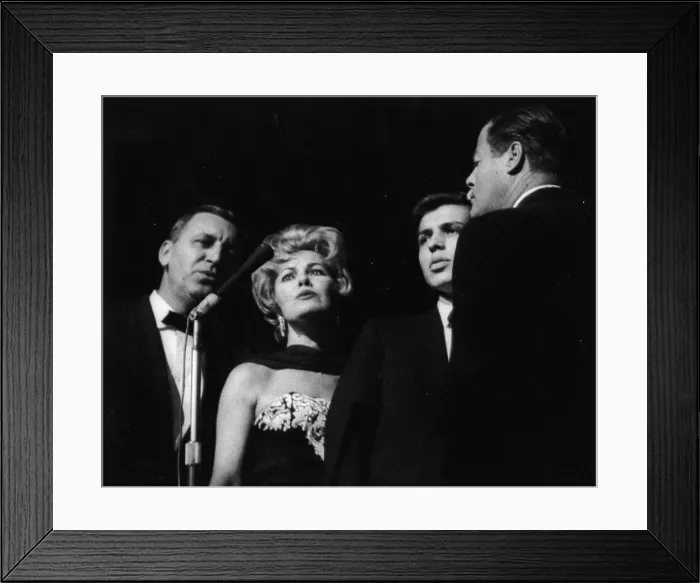 Framed Print : Frank Sinatra Jnr, UK tour, 1963. Creator: Brian Foskett Framed Print : Frank Sinatra Jnr, UK tour, 1963. Creator: Brian Foskett