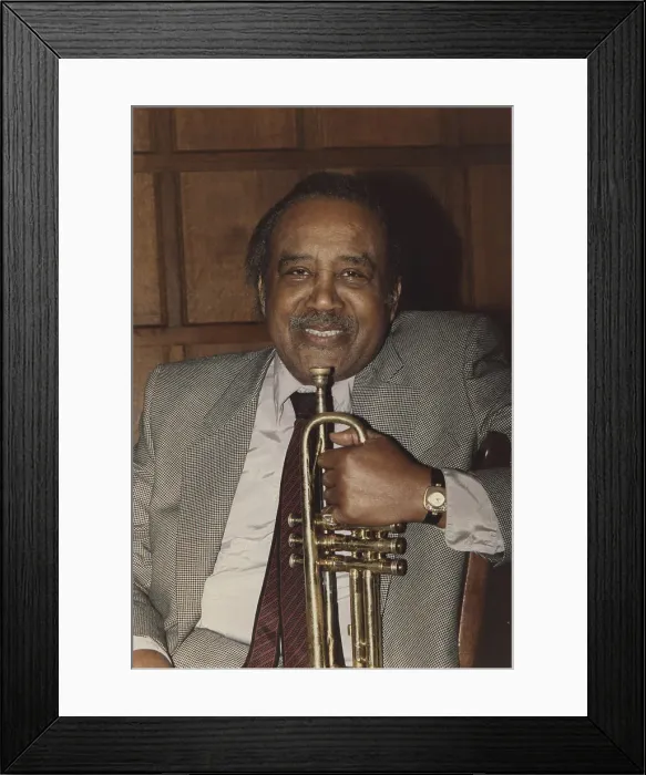 Framed Print : Harry Sweets Edison, Cambridge, 1989. Creator: Brian Foskett Framed Print : Harry Sweets Edison, Cambridge, 1989. Creator: Brian Foskett