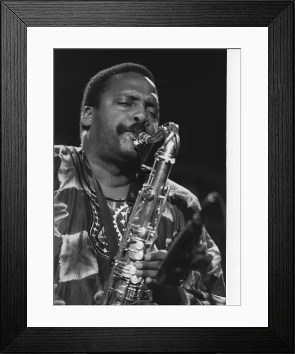 Framed Print : David Murray, North Sea Jazz Festival, Netherlands, 1993. Creator: Brian Foskett Framed Print : David Murray, North Sea Jazz Festival, Netherlands, 1993. Creator: Brian Foskett