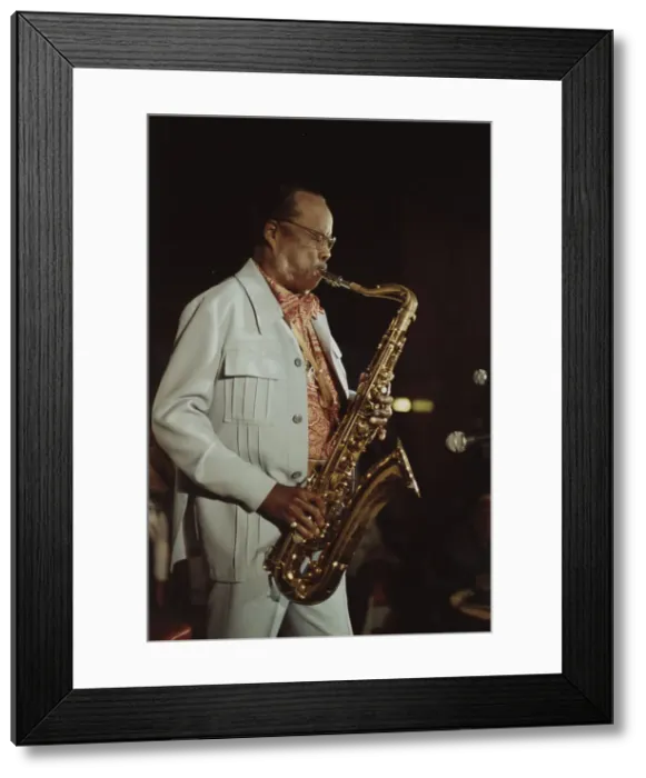 Framed Print : Buddy Tate, (Harlem Stampede), Edinburgh Jazz Festival, Scotland, 1986. Creator: Brian Foskett Framed Print : Buddy Tate, (Harlem Stampede), Edinburgh Jazz Festival, Scotland, 1986. Creator: Brian Foskett