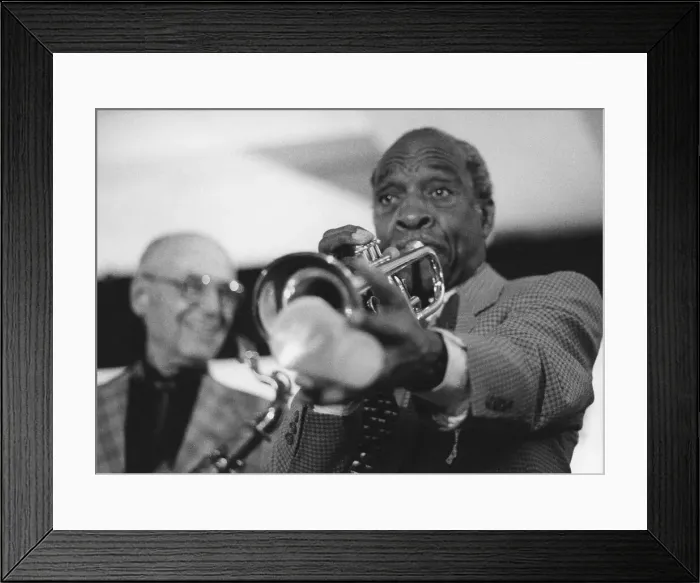 Framed Print : Joe Wilder, The March of Jazz, Clearwater Beach, Florida, 1997. Creator: Brian Foskett Framed Print : Joe Wilder, The March of Jazz, Clearwater Beach, Florida, 1997. Creator: Brian Foskett