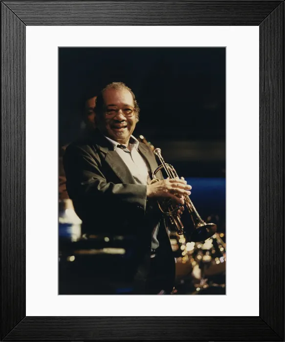 Framed Print : Nat Adderley, Jazz Café, London 1991. Creator: Brian Foskett Framed Print : Nat Adderley, Jazz Café, London 1991. Creator: Brian Foskett