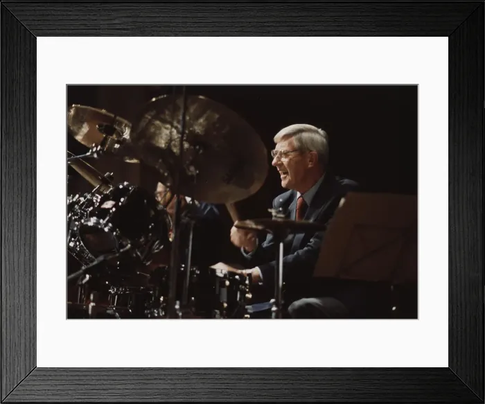 Framed Print : Jack Parnell, Norwich Jazz Festival, England, 1991. Creator: Brian Foskett Framed Print : Jack Parnell, Norwich Jazz Festival, England, 1991. Creator: Brian Foskett