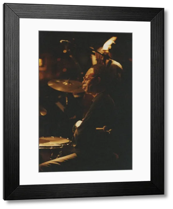 Framed Print : Louis Hayes, Ronnie Scott's, London, 2003. Creator: Brian Foskett Framed Print : Louis Hayes, Ronnie Scott's, London, 2003. Creator: Brian Foskett
