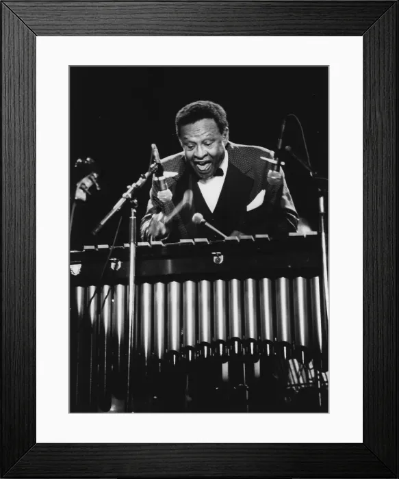 Framed Print : Lionel Hampton and his Big Band, Capital Radio Jazz Festival, Knebworth, 1982. Creator: Brian Foskett Framed Print : Lionel Hampton and his Big Band, Capital Radio Jazz Festival, Knebworth, 1982. Creator: Brian Foskett