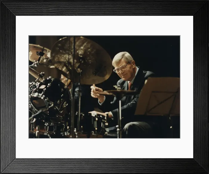 Framed Print : Jack Parnell, Norwich Jazz Festival, England, 1991. Creator: Brian Foskett Framed Print : Jack Parnell, Norwich Jazz Festival, England, 1991. Creator: Brian Foskett