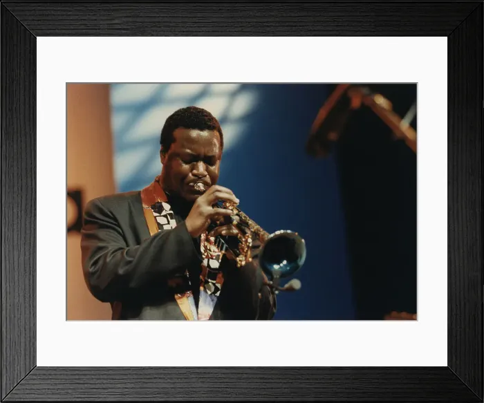 Framed Print : Wallace Roney, Maastricht Jazz Mecca, Netherlands, 1992. Creator: Brian Foskett Framed Print : Wallace Roney, Maastricht Jazz Mecca, Netherlands, 1992. Creator: Brian Foskett