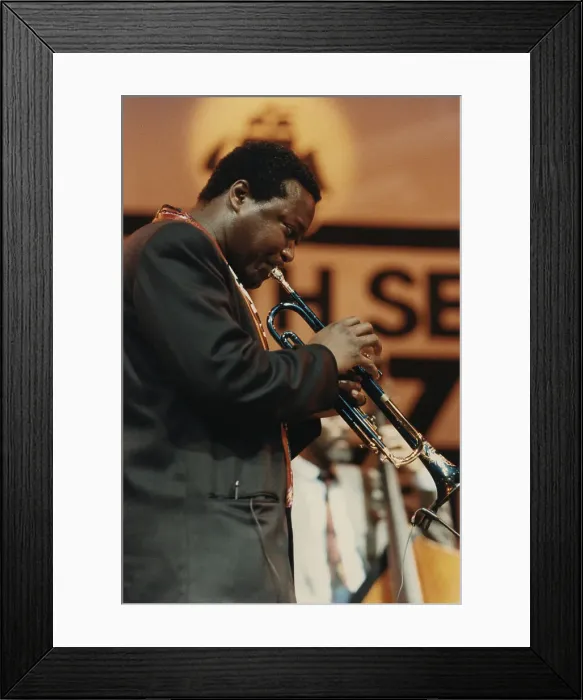 Framed Print : Wallace Roney, Maastricht Jazz Mecca, Netherlands, 1992. Creator: Brian Foskett Framed Print : Wallace Roney, Maastricht Jazz Mecca, Netherlands, 1992. Creator: Brian Foskett