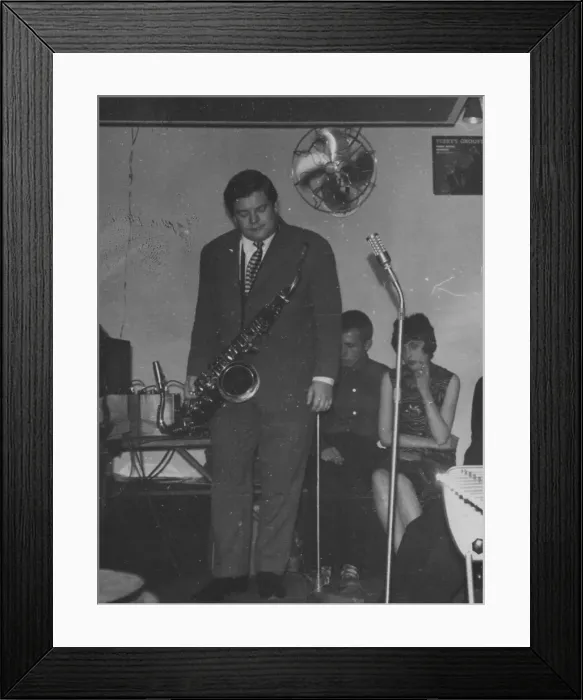 Framed Print : Tubby Hayes, Ronnie Scott's, Gerrard Street, London, 1959. Creator: Brian Foskett Framed Print : Tubby Hayes, Ronnie Scott's, Gerrard Street, London, 1959. Creator: Brian Foskett