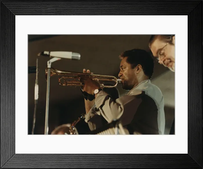 Framed Print : Jon Faddis, North Sea Jazz Festival, The Hague, Netherlands, 1992. Creator: Brian Foskett Framed Print : Jon Faddis, North Sea Jazz Festival, The Hague, Netherlands, 1992. Creator: Brian Foskett