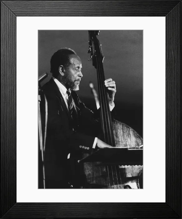 Framed Print : Percy Heath, North Sea Jazz Festival, Netherlands, 1992. Creator: Brian Foskett Framed Print : Percy Heath, North Sea Jazz Festival, Netherlands, 1992. Creator: Brian Foskett