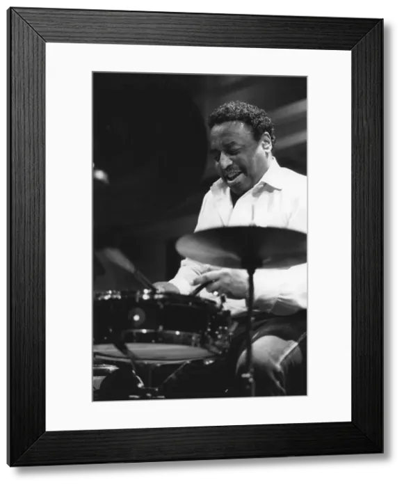 Framed Print : Chico Hamilton, Jazz Café, London, 1994. Creator: Brian Foskett Framed Print : Chico Hamilton, Jazz Café, London, 1994. Creator: Brian Foskett