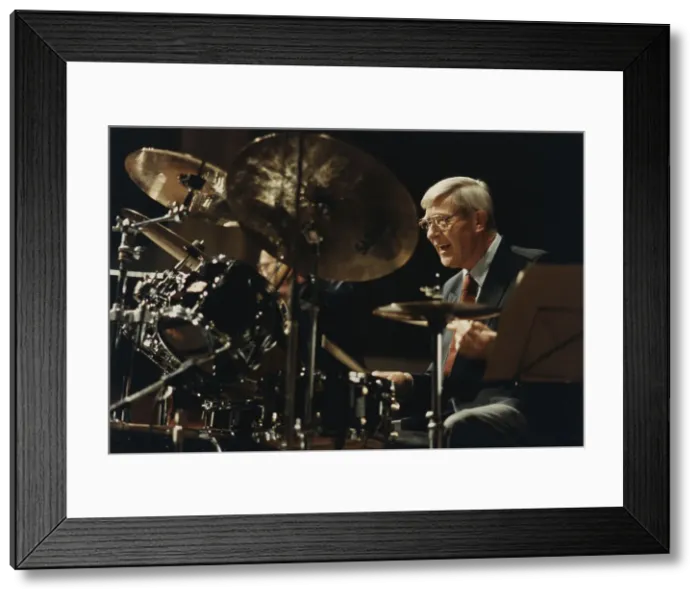 Framed Print : Jack Parnell, Norwich Jazz Festival, England, 1991. Creator: Brian Foskett Framed Print : Jack Parnell, Norwich Jazz Festival, England, 1991. Creator: Brian Foskett