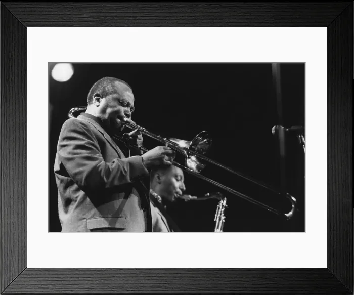 Framed Print : J.J.Johnson and Ralph Moore, North Sea Jazz Festival, Netherlands, 1993. Creator: Brian Foskett Framed Print : J.J.Johnson and Ralph Moore, North Sea Jazz Festival, Netherlands, 1993. Creator: Brian Foskett