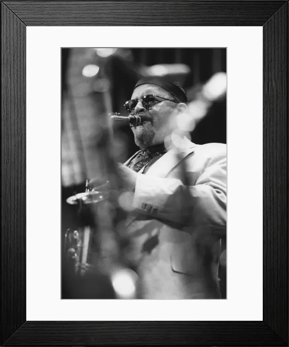 Framed Print : Jackie McLean, North Sea Jazz Festival, Netherlands, 1993. Creator: Brian Foskett Framed Print : Jackie McLean, North Sea Jazz Festival, Netherlands, 1993. Creator: Brian Foskett