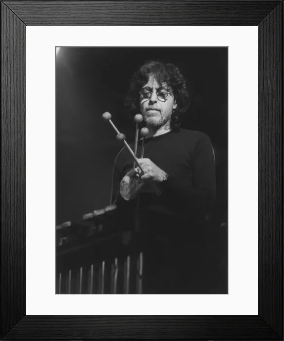 Framed Print : Mike Mainieri, Steps Ahead, 1995. Creator: Brian Foskett Framed Print : Mike Mainieri, Steps Ahead, 1995. Creator: Brian Foskett