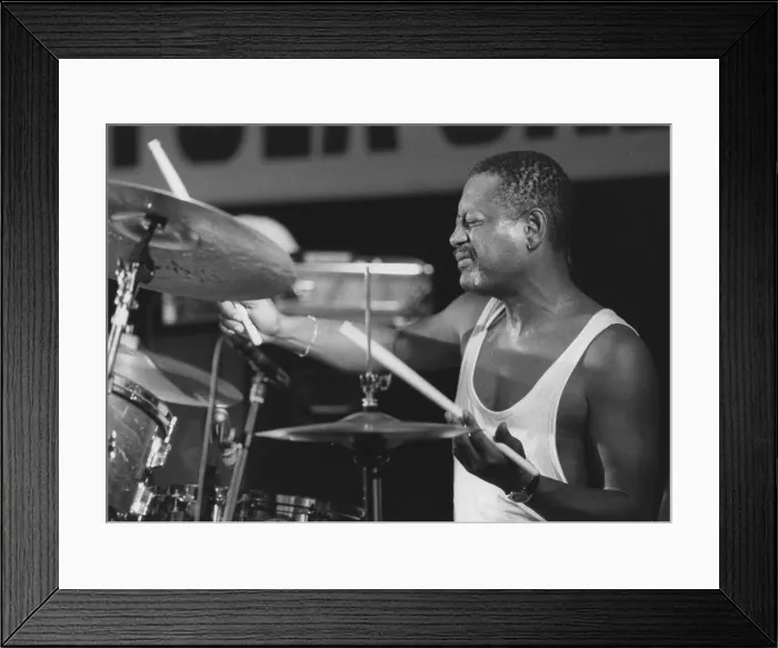 Framed Print : Victor Lewis, North Sea Jazz Festival, Netherlands, c1988. Creator: Brian Foskett Framed Print : Victor Lewis, North Sea Jazz Festival, Netherlands, c1988. Creator: Brian Foskett