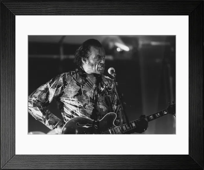 Framed Print : Chuck Berry Capital Jazz Festival, London, 1979. Creator: Brian Foskett Framed Print : Chuck Berry Capital Jazz Festival, London, 1979. Creator: Brian Foskett