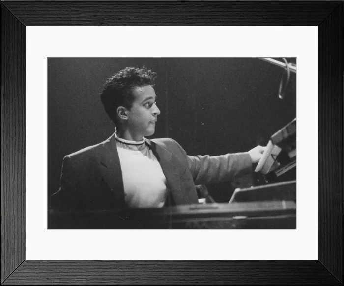 Framed Print : Jason Rebello, London, 1990. Creator: Brian Foskett Framed Print : Jason Rebello, London, 1990. Creator: Brian Foskett