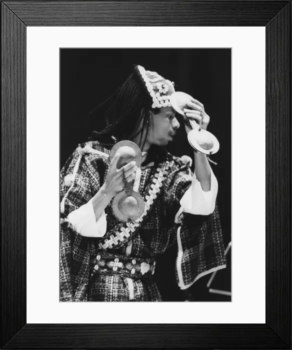 Framed Print : Randy Weston's African Sounds, Birmingham, 1993. Creator: Brian Foskett Framed Print : Randy Weston's African Sounds, Birmingham, 1993. Creator: Brian Foskett