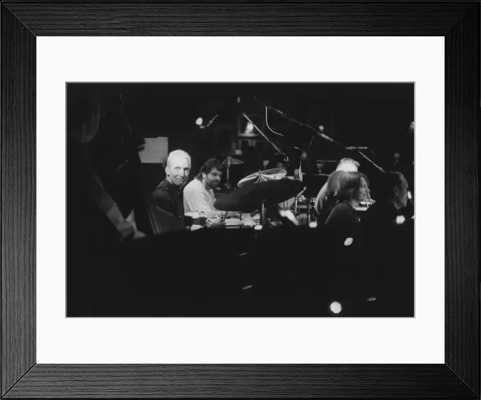 Framed Print : Charlie Watts Tentet, Ronnie Scott's, London, 2001. Creator: Brian Foskett Framed Print : Charlie Watts Tentet, Ronnie Scott's, London, 2001. Creator: Brian Foskett