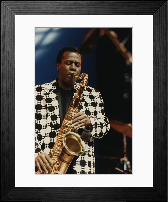 Framed Print : Wayne Shorter, North Sea Jazz Festival, Netherlands, 1992. Creator: Brian Foskett Framed Print : Wayne Shorter, North Sea Jazz Festival, Netherlands, 1992. Creator: Brian Foskett