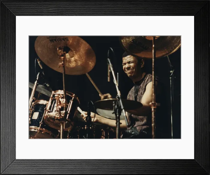 Framed Print : Jack DeJohnnette, Maastricht Jazz Mecca, Netherlands, 1991. Creator: Brian Foskett Framed Print : Jack DeJohnnette, Maastricht Jazz Mecca, Netherlands, 1991. Creator: Brian Foskett