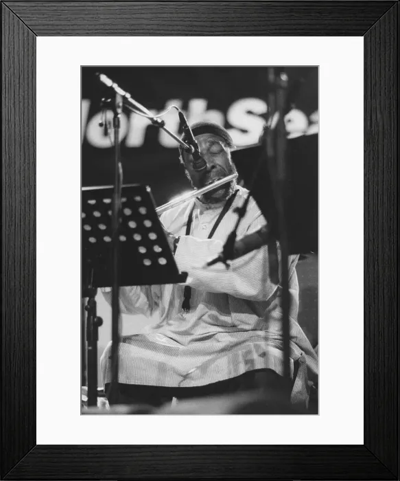 Framed Print : Yusef Lateef, North Sea Jazz Festival, Netherlands, 2006. Creator: Brian Foskett Framed Print : Yusef Lateef, North Sea Jazz Festival, Netherlands, 2006. Creator: Brian Foskett