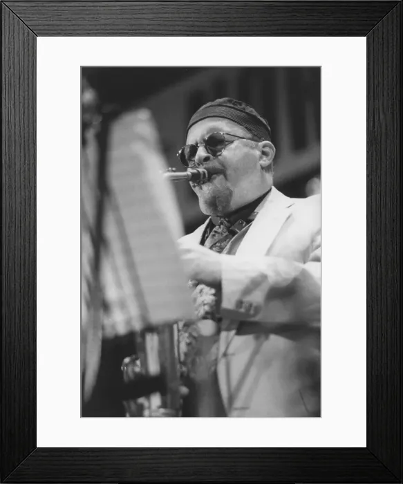 Framed Print : Jackie McLean, North Sea Jazz Festival, Netherlands, 1993. Creator: Brian Foskett Framed Print : Jackie McLean, North Sea Jazz Festival, Netherlands, 1993. Creator: Brian Foskett