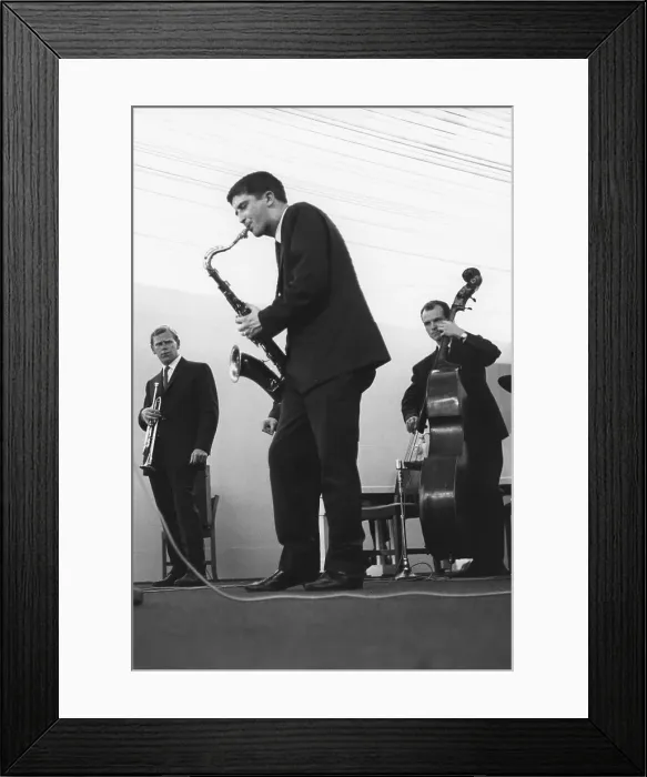 Framed Print : Tony Coe, Manchester Jazz Festival, 1963. Creator: Brian Foskett Framed Print : Tony Coe, Manchester Jazz Festival, 1963. Creator: Brian Foskett