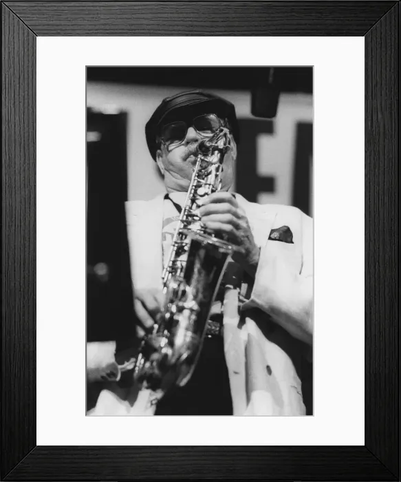Framed Print : Phil Woods, North Sea Jazz Festival, 1992. Creator: Brian Foskett Framed Print : Phil Woods, North Sea Jazz Festival, 1992. Creator: Brian Foskett