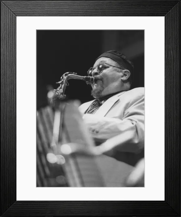 Framed Print : Jackie McLean, North Sea Jazz Festival, Netherlands, 1993. Creator: Brian Foskett Framed Print : Jackie McLean, North Sea Jazz Festival, Netherlands, 1993. Creator: Brian Foskett