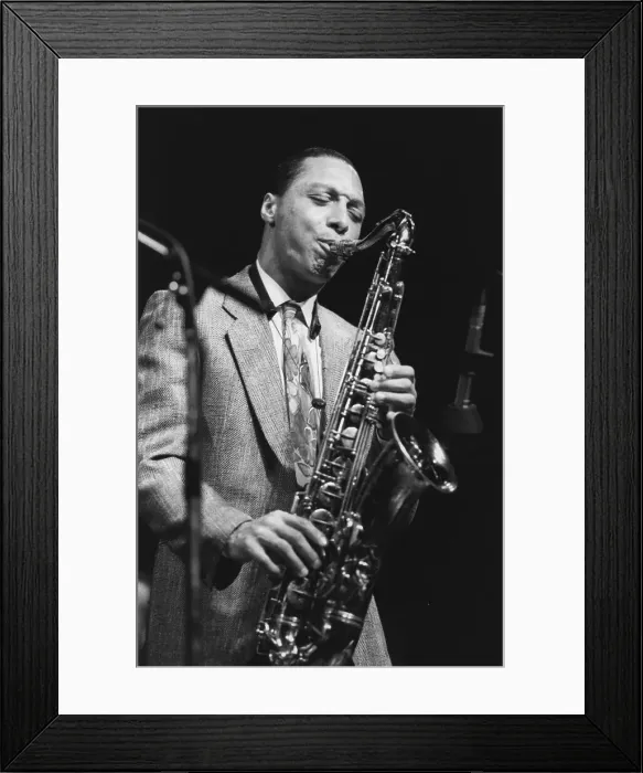 Framed Print : Ralph Moore, North Sea Jazz Festival, Netherlands, 1993. Creator: Brian Foskett Framed Print : Ralph Moore, North Sea Jazz Festival, Netherlands, 1993. Creator: Brian Foskett