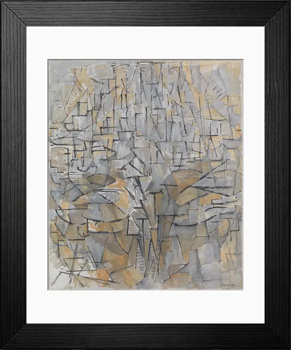 Framed Print : Tableau No. 4 / Composition No.VIII / Compositie 3, 1913. Creator: Mondrian; Piet (1872-1944) Framed Print : Tableau No. 4 / Composition No.VIII / Compositie 3, 1913. Creator: Mondrian; Piet (1872-1944)