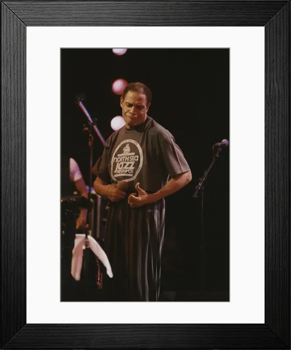 Framed Print : Al Jarreau, Maastricht Music Nights, Netherlands, 1996. Creator: Brian Foskett Framed Print : Al Jarreau, Maastricht Music Nights, Netherlands, 1996. Creator: Brian Foskett