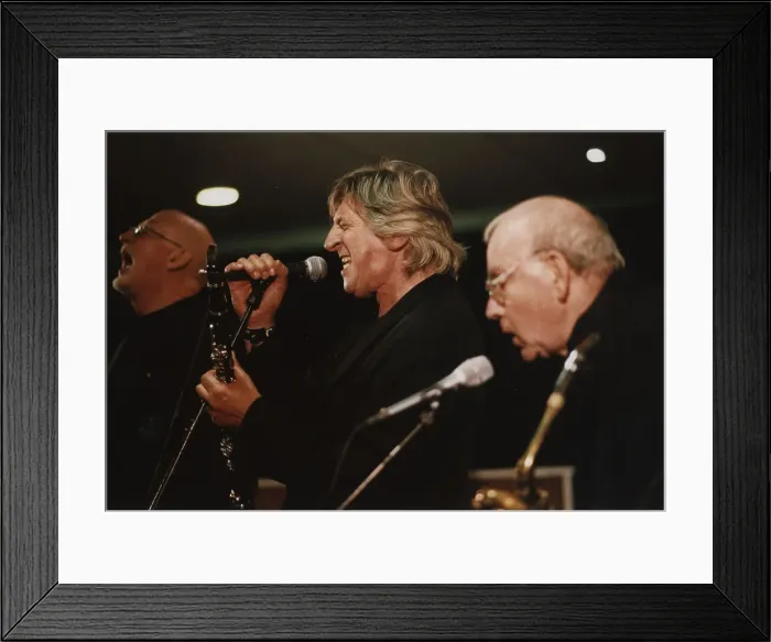 Framed Print : Andy Cooper's Top Eight, North Sea Jazz Festival, The Hague, Netherlands, 2003. Creator: Brian Foskett Framed Print : Andy Cooper's Top Eight, North Sea Jazz Festival, The Hague, Netherlands, 2003. Creator: Brian Foskett