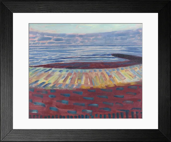 Framed Print : Sea after Sunset, 1909. Creator: Mondrian; Piet (1872-1944) Framed Print : Sea after Sunset, 1909. Creator: Mondrian; Piet (1872-1944)