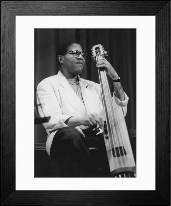 Framed Print : Bob Cranshaw, North Sea Jazz Festival, The Hague, the Netherlands, c1982. Creator: Brian Foskett Framed Print : Bob Cranshaw, North Sea Jazz Festival, The Hague, the Netherlands, c1982. Creator: Brian Foskett