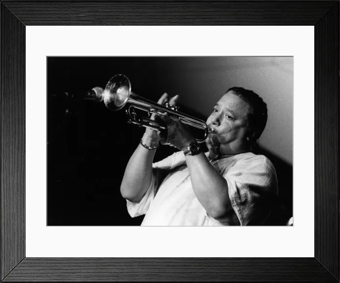 Framed Print : Arturo Sandoval, Brecon Jazz Festival, 1997. Creator: Brian Foskett Framed Print : Arturo Sandoval, Brecon Jazz Festival, 1997. Creator: Brian Foskett