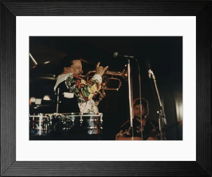 Framed Print : Arturo Sandoval, North Sea Jazz Festival, The Hague, Netherlands, 1991. Creator: Brian Foskett Framed Print : Arturo Sandoval, North Sea Jazz Festival, The Hague, Netherlands, 1991. Creator: Brian Foskett