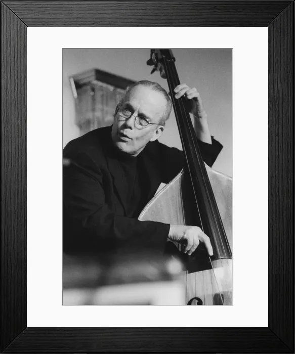 Framed Print : Jay Leonhart, c1990. Creator: Brian Foskett Framed Print : Jay Leonhart, c1990. Creator: Brian Foskett