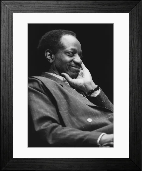 Framed Print : Reggie Workman, London 1997. Creator: Brian Foskett Framed Print : Reggie Workman, London 1997. Creator: Brian Foskett
