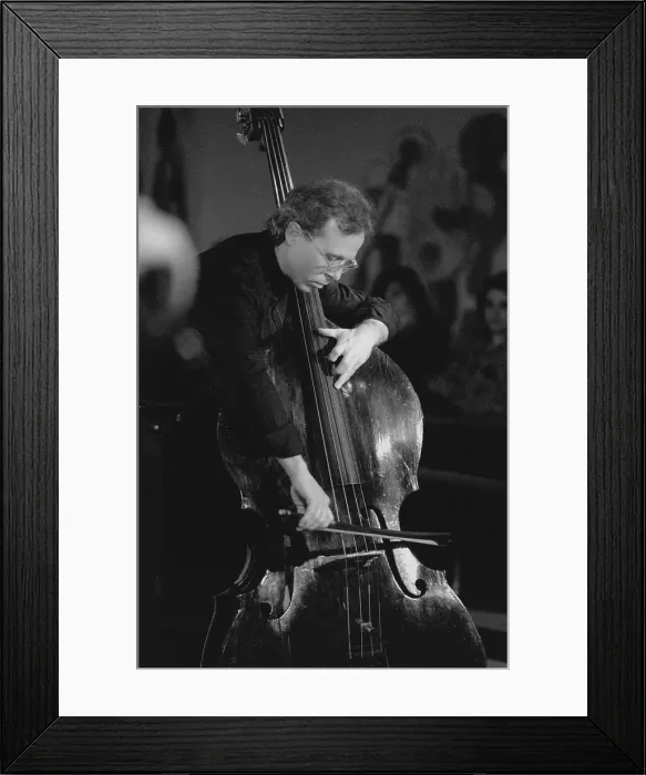 Framed Print : Marc Johnson, London, 1996. Creator: Brian Foskett Framed Print : Marc Johnson, London, 1996. Creator: Brian Foskett