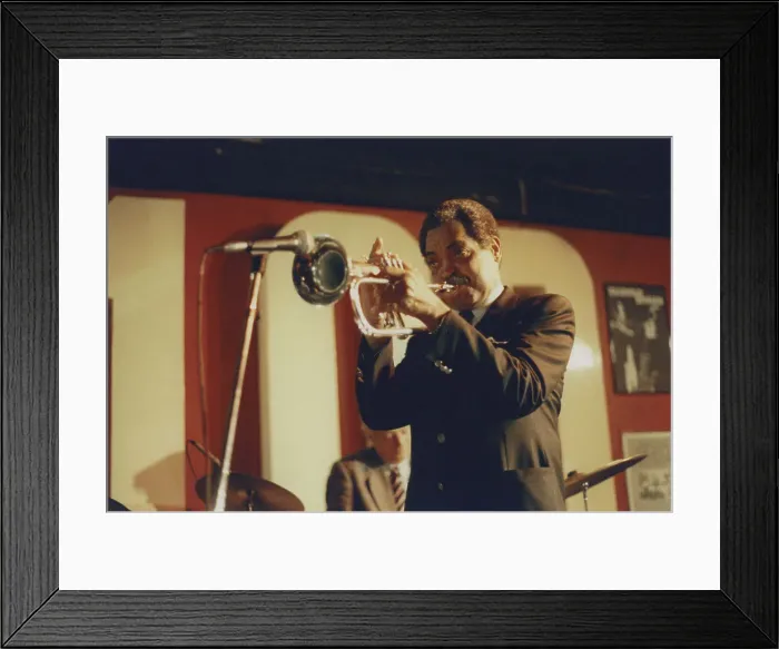 Framed Print : Art Farmer, 100 Club, London, 1988. Creator: Brian Foskett Framed Print : Art Farmer, 100 Club, London, 1988. Creator: Brian Foskett