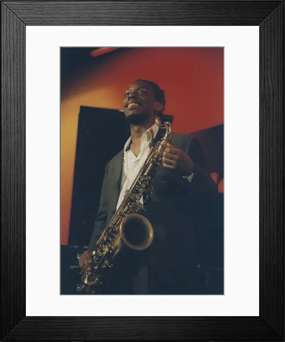 Framed Print : Marcus Strickland, North Sea Jazz Festival, Netherlands, 2006. Creator: Brian Foskett Framed Print : Marcus Strickland, North Sea Jazz Festival, Netherlands, 2006. Creator: Brian Foskett