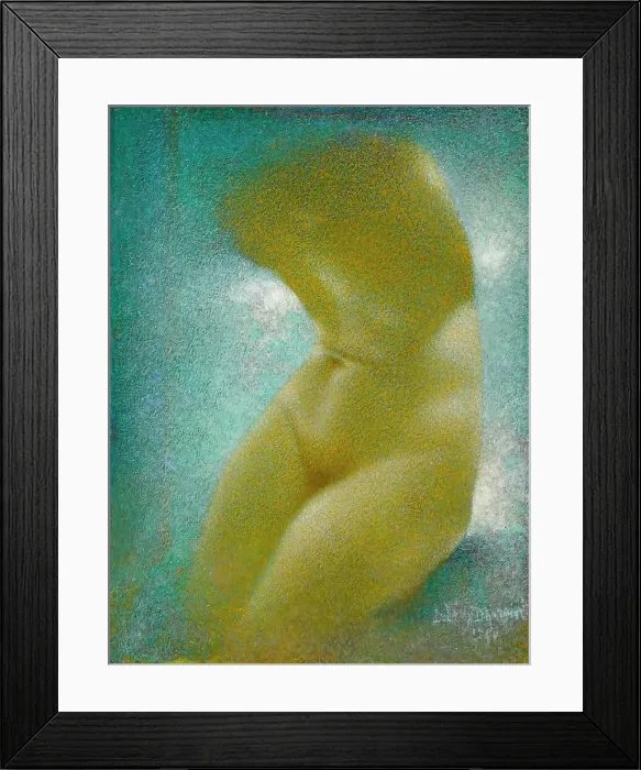Framed Print : Torse de femme. Creator: Lévy-Dhurmer; Lucien (1865-1953) Framed Print : Torse de femme. Creator: Lévy-Dhurmer; Lucien (1865-1953)